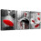 Ensemble de 3 tableaux muraux paysage noir et blanc 1