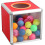 Transparente Acryl-Losbox 20x20x20cm mit Schloss 1