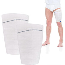 2pcs Fabric Catheter Cover Urine Leg Bag Holder - Urine Drainage Bag Stays In Place Leg Bag Suitable For Men Or Women Wheelchair (m)