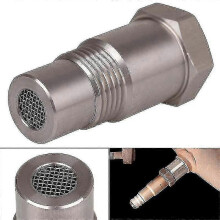 Adaptador para sensor de oxígeno O2 M18x1.5 para eliminar la luz de advertencia del motor (CEL) del automóvil.