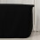 Black Polyester Fitted Tablecloth 24" x 30" 4