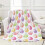 Couverture de Pâques en peluche douce 40x50 pouces 5