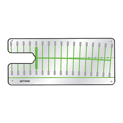 Golf Putting Alignment Mirror Exercise Training Aid Teaching Equipment Pose Corrector for Office In