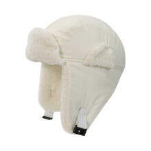 (XL, Beige) Stylish Baby Hat Autumn Winter Warm Pilot Bonnet Caps Solid Color Earflap Bonnet Windproof Warm Headwear Unisex Pink S