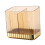 Kitchen storage rack yellow shelf organizer 1