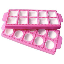 2 okrągłe foremki do ravioli – PP do kontaktu z żywnością, 25 x 10,8 cm