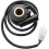 Motorcycle Odometer Sensor, Universal 3 Pin Connection Reliable Motorcycle Digital Odometer Speedometer Sensor Cable1pcs-black 1