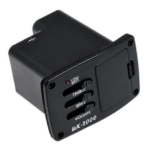 -2000 Spiral Piezo Cable Pickup Eq and Amp for Ukulele(no Battery)