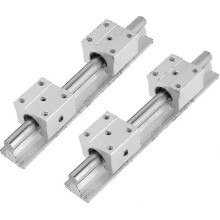 Linear Ring Slides Kit, Slide Guide Shaft Linear Rail + Ring Block Cnc Parts