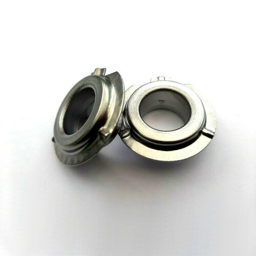 2pcs H7 Led Headlight Bulb Socket Adapters Iron Base Retainer Holder Replacement Iron