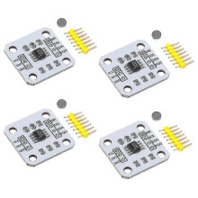 4 modules de capteur de mesure d'angle par induction magnétique AS5600 12 bits haute précision