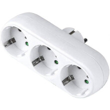 3-way Socket Adapter,3-way Multiple Plug Wall Or Table Socket 16a/250v
