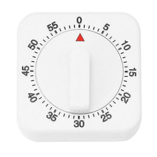 60 Minutes Kitchen Timer Cooking Ring Mechanical Counter Wind Up Alarm Clock