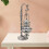 Ornamento vintage cristiano per incensiere da appendere L 5