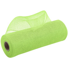 Polygaaslint met folie, 25 cm x 9 meter, lichtgroen