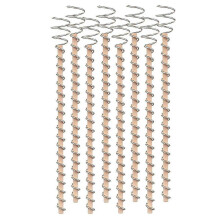 8-delige Electroculture koperen tuinantenne - Zuiver koperdraad, stokken voor het kweken van planten (30 cm)