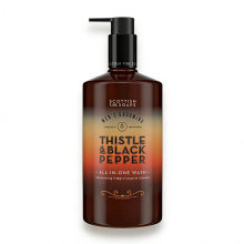 Scottish Thistle And Black Pepper Gents All In One Wash 500ml