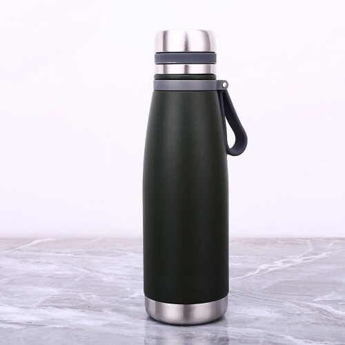 Garrafa Térmica Thermos de Aço Inoxidável com Boca Larga
