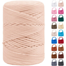 Polyester-Makramee-Kordel, 3 mm x 170 m
