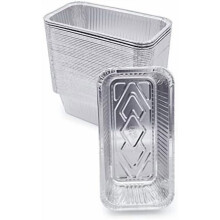 Formy do chleba aluminiowe 2 funty, 8,5 x 4,5 cala (opakowanie 100 sztuk)