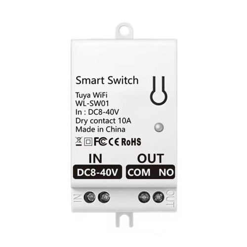 Module de contact sec WiFi intelligent Tuya 10A