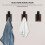 4-Piece Walnut Wood Wall Coat Hooks – Heavy-Duty 4