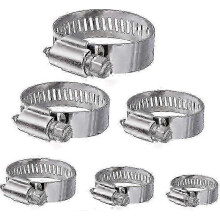 Slangklemmen, 36 stuks, verstelbaar van 6-51 mm, roestvrijstalen slangklemmen, assortiment van 8 maten, voor waterslangen, gastanks, autoslangen, enz.