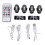4PCS Wireless Remote Control LED Strobe Lights for DJ Stage Party 1