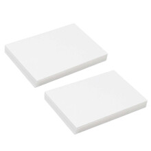 100 feuilles de papier blanc vierge 4x6 pouces pour cartes postales, idéales pour les projets artistiques et les couvertures de magazines