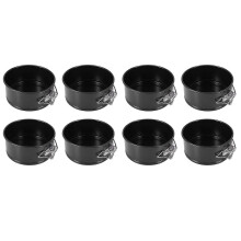 4-inch Mini Springform Pan Set - 8 Piece Small Nonstick Cheesecake Pan For Mini Cheesecakes, Pizzas