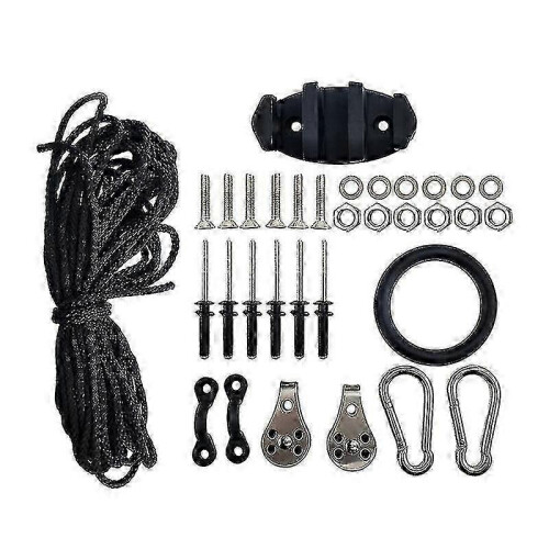 Système de chariot d'ancrage robuste pour kayak gonflable ou canoë avec accessoires