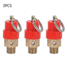3 soupapes de décharge de sécurité pour compresseur d'air 8 kg, régulateur de pression (G1/8')