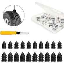20 clavos de goma para reparación de neumáticos - Clavos para reparar pinchazos en coches, motocicletas y bicicletas.