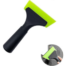 5 Zoll grüner Gummi-Fenstertönungsabzieher, Mini-Scheibenwischer mit rutschfestem Griff, Fenstertönungswerkzeug (Grün)