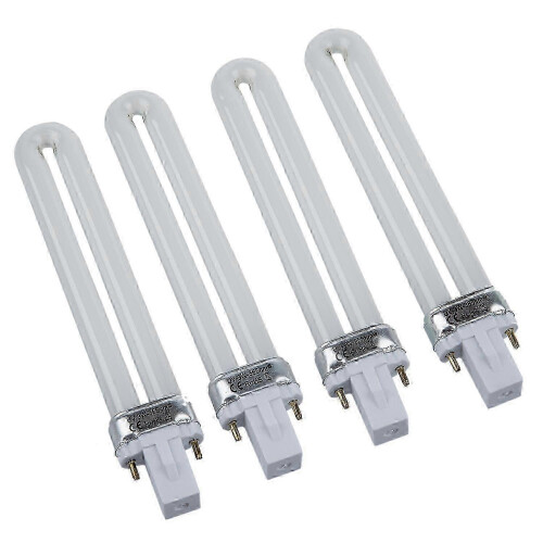 9W UV-lampen voor nageldroger, set van 4