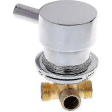 Duschkabinen-Mischbatterie G1/2 Zoll Warm- und Kaltwasser-Mischventil mit zwei Auslässen für Duschräume