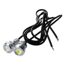 2 Pack 1.5W White LED Eagle Eye Rear Back Up Reverse Tail Light Lamp