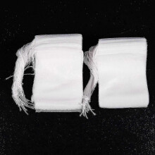 1000 sachets de thé vides jetables avec ficelle et papier filtre thermoscellable