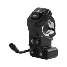 Interruptor de faros 4 en 1 para patinete eléctrico G2 Pro/G2 Pro DB/G2 Max: encendido/apagado, bocina, izquierda, derecha.