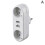 EU Ground Wall Socket Adapter Plug Extension Power Outlet Converter 3500W 1