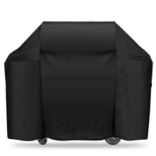 Grill Cover for Weber Spirit 300, Premium BBQ Cover, Heavy Duty Fade Resistant Polyester with Waterproof Vinyl Coating, Easy Cleaning and Durable