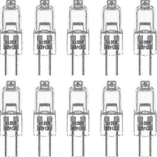 Ampoule halogène G4 12 V 20 W, ampoule G4, ampoule halogène G4 à intensité variable, blanc chaud 3000 K, sans scintillement, G