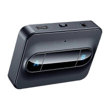 Bluetooth 5.0 lähetinsovitin Dual Link kuulokkeille, kotiäänentoistojärjestelmälle, musta
