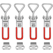4pc Lever Latch,Box Latch,Corner Clip,Security Buckle,Door Bolts100kg