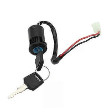 Ignition Key Switch 2 Wires Ignition Keys for ATV Go Kart Scooter YC