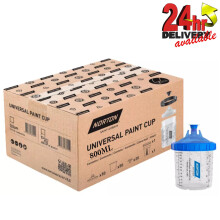 Norton Universal Paint Cup System 800ml PPS ? 125 micron filters Pack of 52