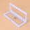 3D Floating Display Case for Coins & Jewelry, White 3
