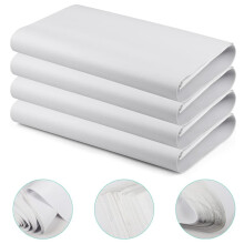 Papel jornal em branco para embalagem, 70x42cm, 100 folhas.