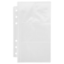 Pagini de rezervă din PVC pentru albume de scrapbooking, 10 coli per carte