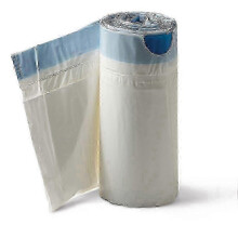 50 Portable Toilet Liners Odor-Free Disposable Commode Bags